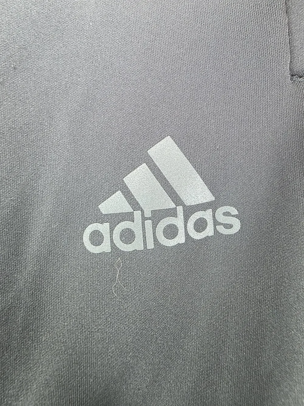 Adidas Pants Mens L Gray Track Pants AEROREADY Tapered Elastic Waist Pockets